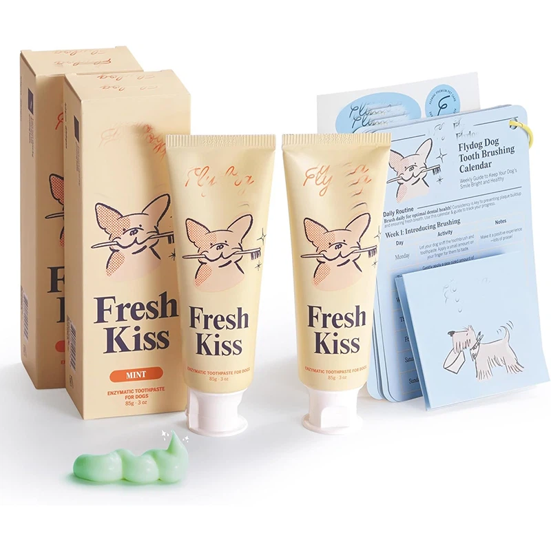 Geriausia šuns dantų pasta ir šepetys